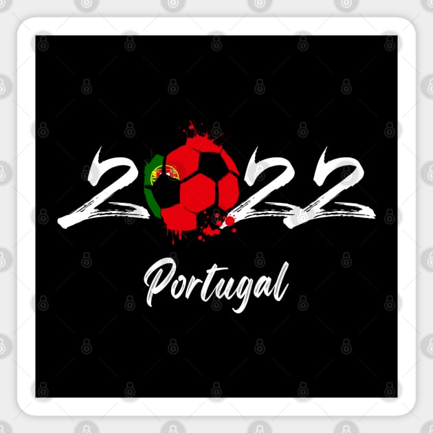 Funny Soccer Player Portuguese Tee Portugal Flag Girls Boys Sticker by Printofi.com